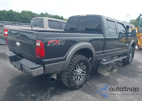 2012 Ford F-250 Lariat из США, поврежденный, VIN 1FT7W2BT4CED04407